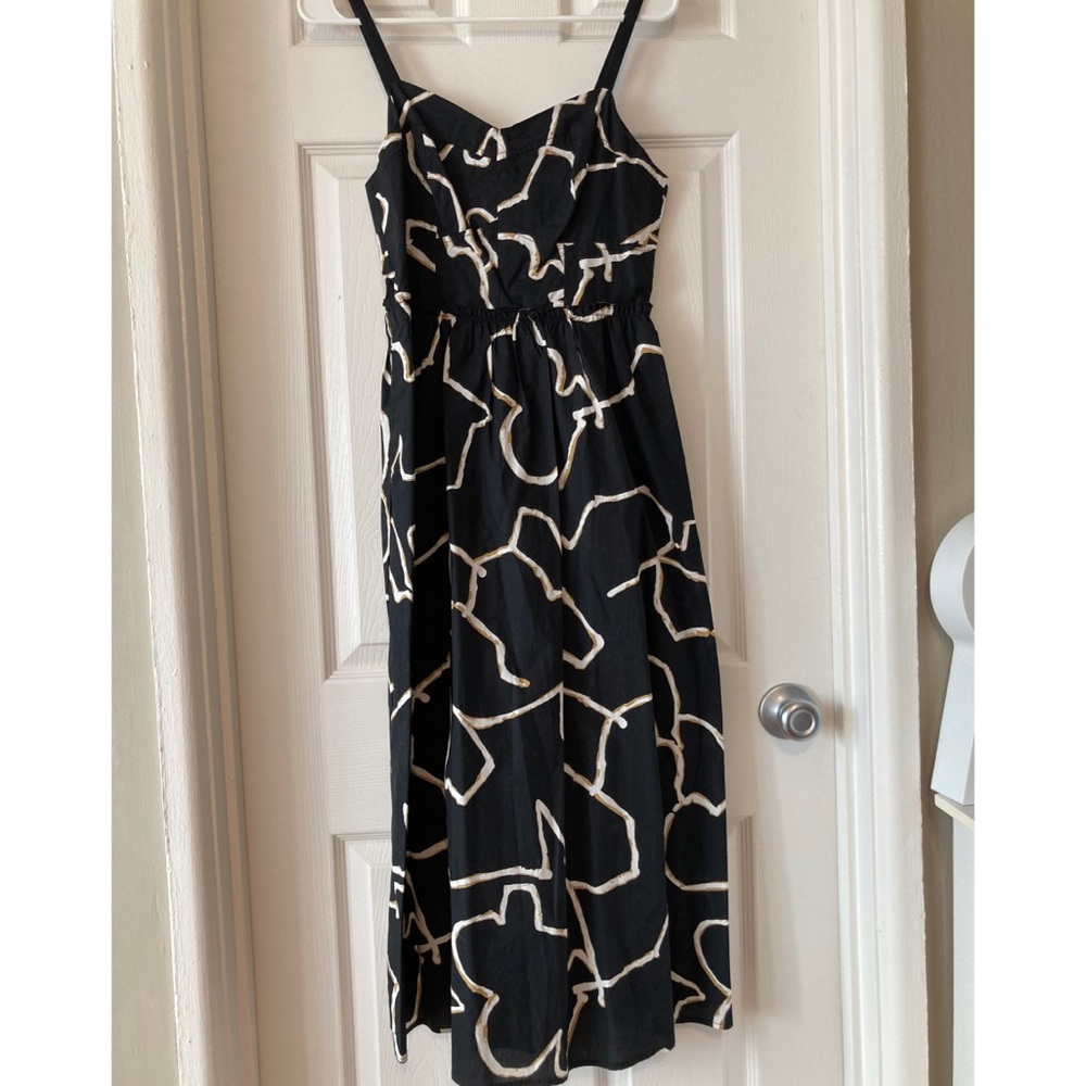 Animal print maxi dress